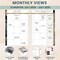 bloom daily planners 2025-26 Academic Planner, Soft Cover, 4" x 6", Midnight Sky